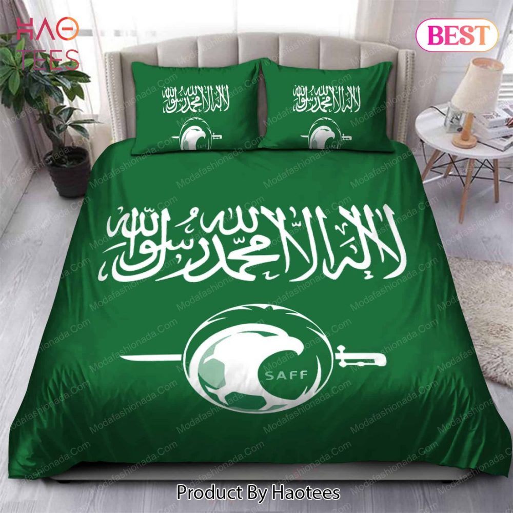 Logo Saudi Arabia National Football Team Bedding Sets Bed Sets, Bedroom Sets