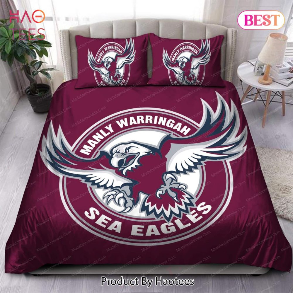 Manly Warringah Sea Eagles Logo Bedding Sets Bed Sets, Bedroom Sets
