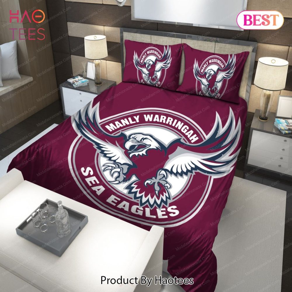Manly Warringah Sea Eagles Logo Bedding Sets Bed Sets, Bedroom Sets
