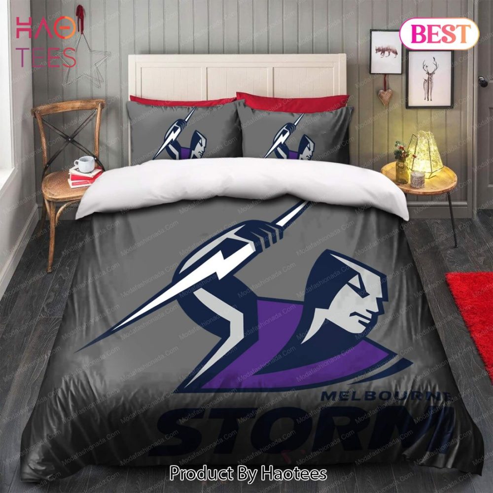 Melbourne Storm Logo Bedding Sets Bed Sets, Bedroom Sets