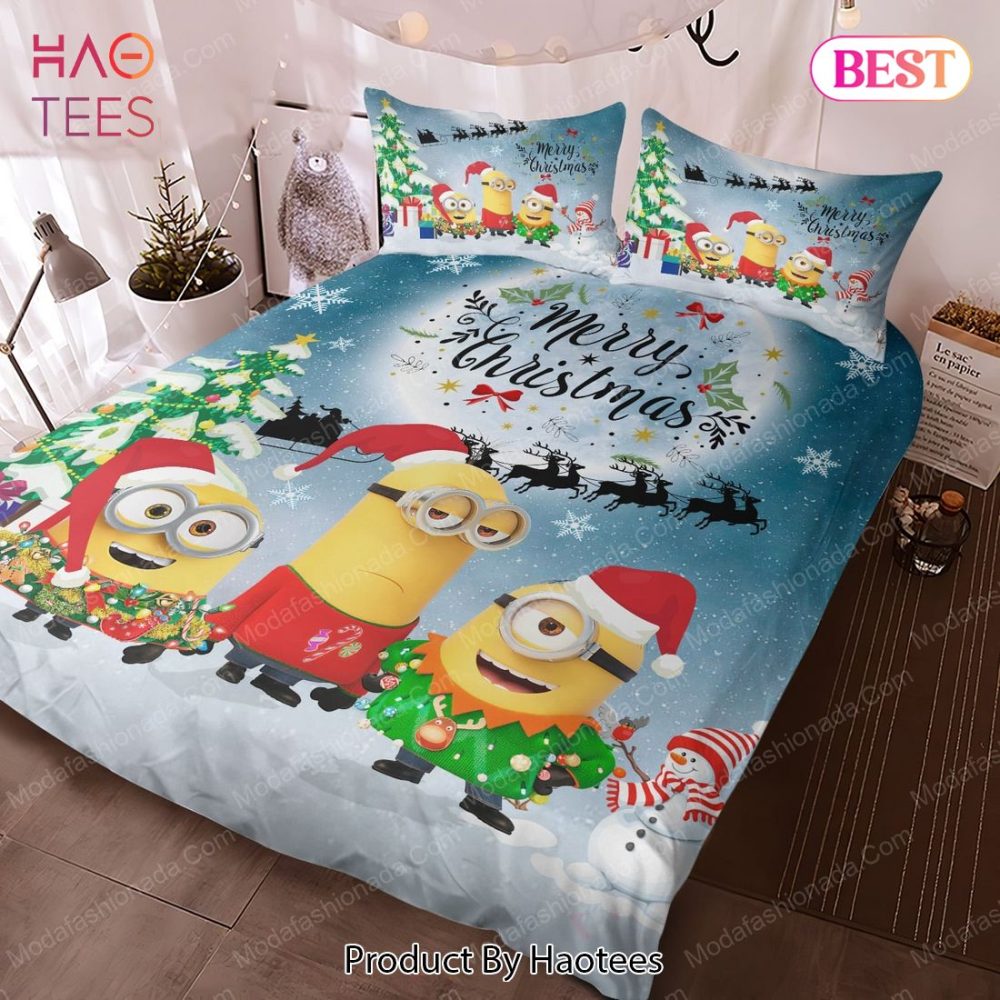 Minions Christmas Bedding Sets Bed Sets, Bedroom Sets