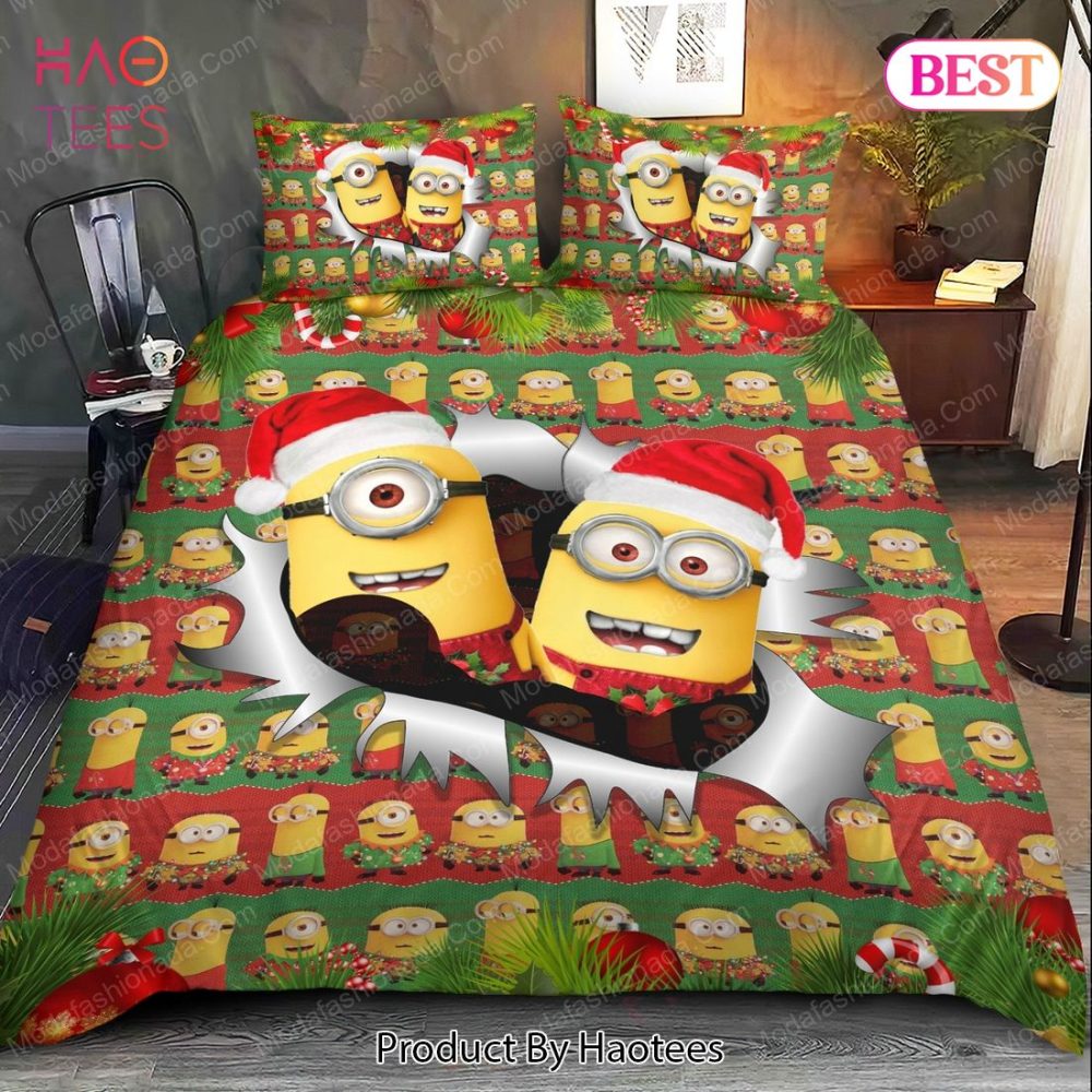 Minions Merry Christmas Bedding Sets Bed Sets, Bedroom Sets