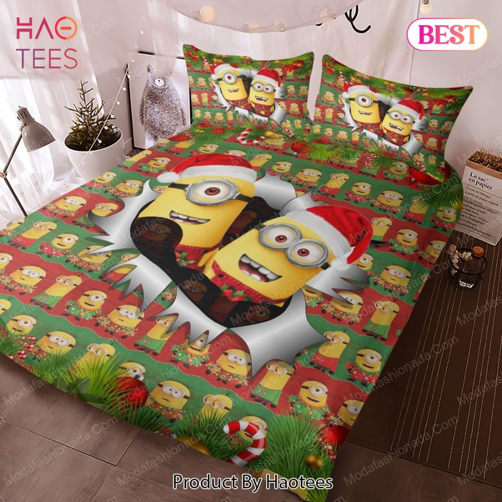 Minions Merry Christmas Bedding Sets Bed Sets, Bedroom Sets
