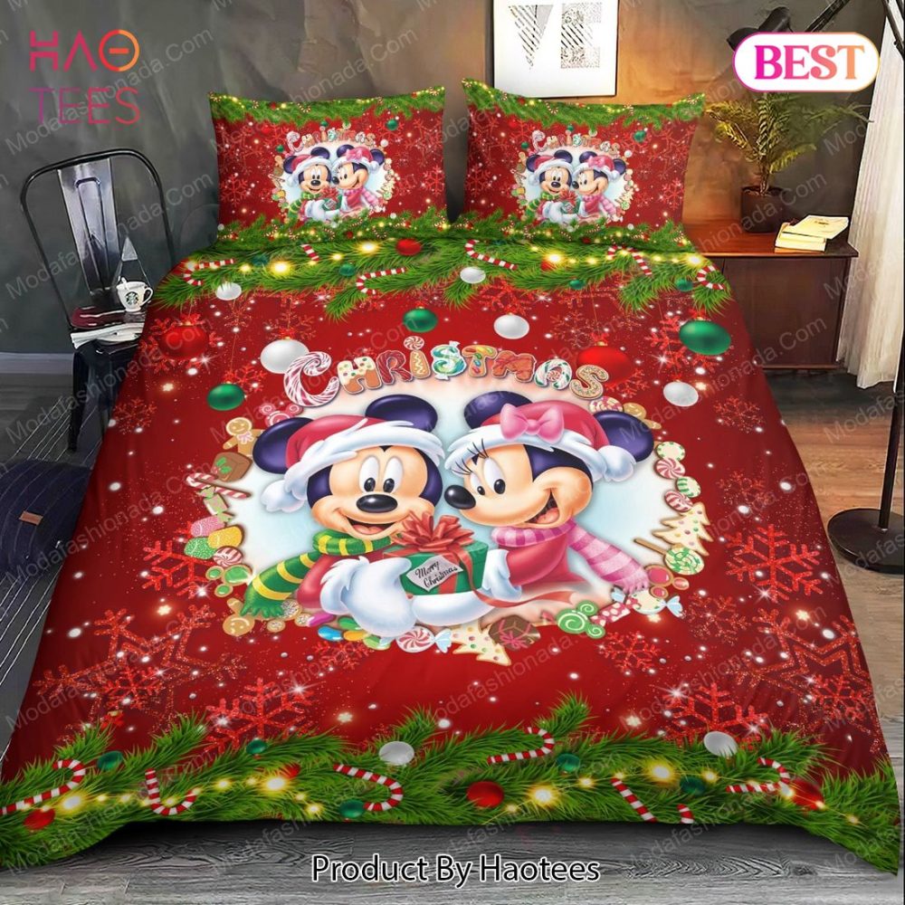Minnie Mouse Merry Christmas Bedding Sets Bed Sets, Bedroom Sets