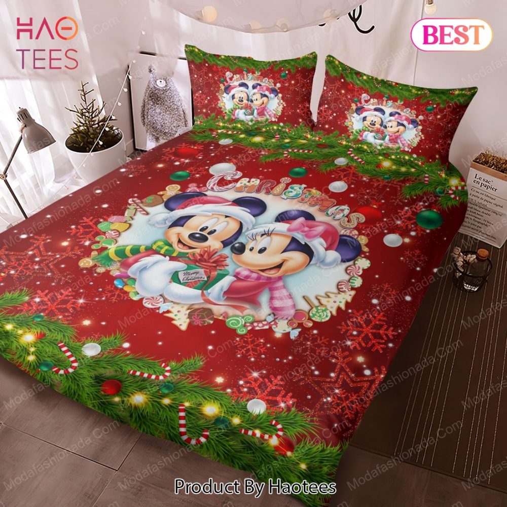 Minnie Mouse Merry Christmas Bedding Sets Bed Sets, Bedroom Sets