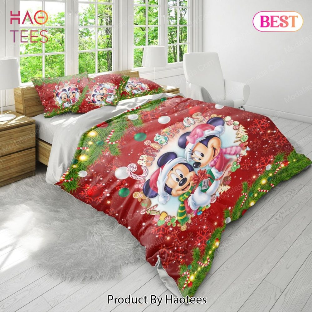 Minnie Mouse Merry Christmas Bedding Sets Bed Sets, Bedroom Sets
