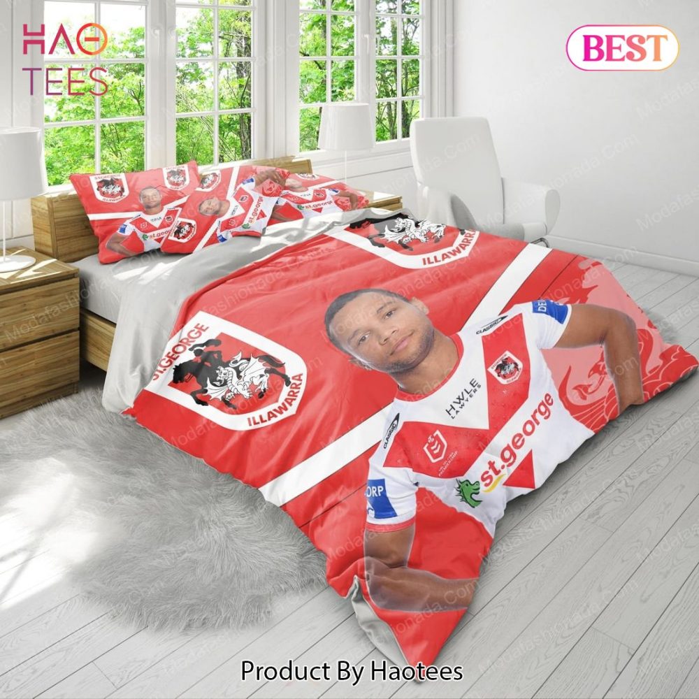 Moses Mbye St. George Illawarra Dragons Bedding Sets Bed Sets, Bedroom Sets