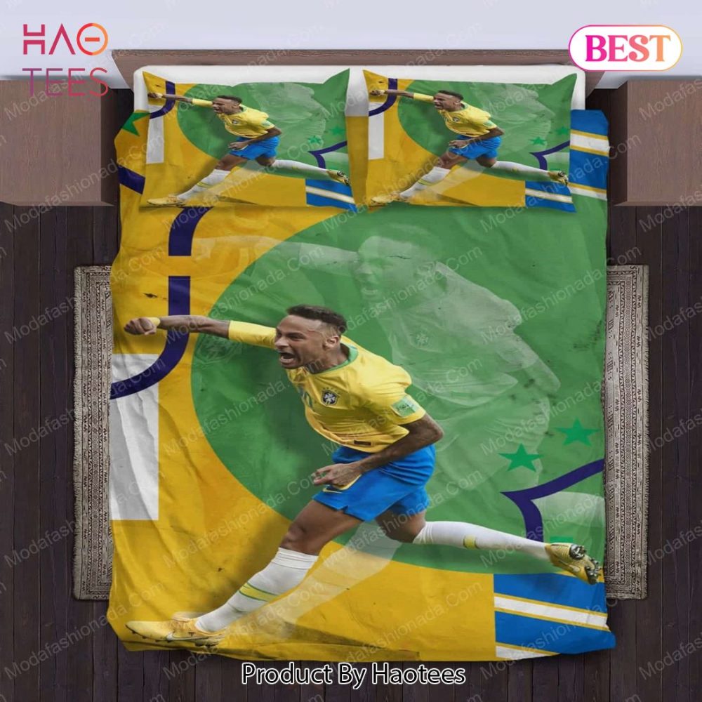 Neymar Brazil Bedding Sets 02 Bed Sets, Bedroom Sets, Comforter Sets, Duvet Cover, Bedspread