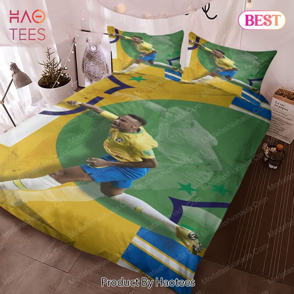 Neymar Brazil Bedding Sets 02 Bed Sets, Bedroom Sets, Comforter Sets, Duvet Cover, Bedspread