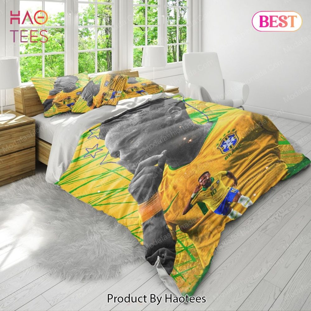 Neymar Brazil Bedding Sets 03 Bed Sets, Bedroom Sets, Comforter Sets, Duvet Cover, Bedspread