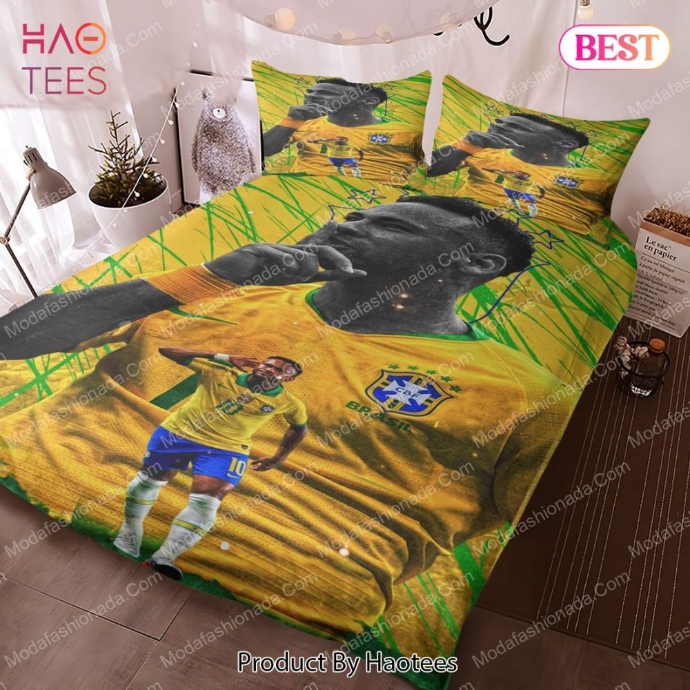 Neymar Brazil Bedding Sets 03 Bed Sets, Bedroom Sets, Comforter Sets, Duvet Cover, Bedspread