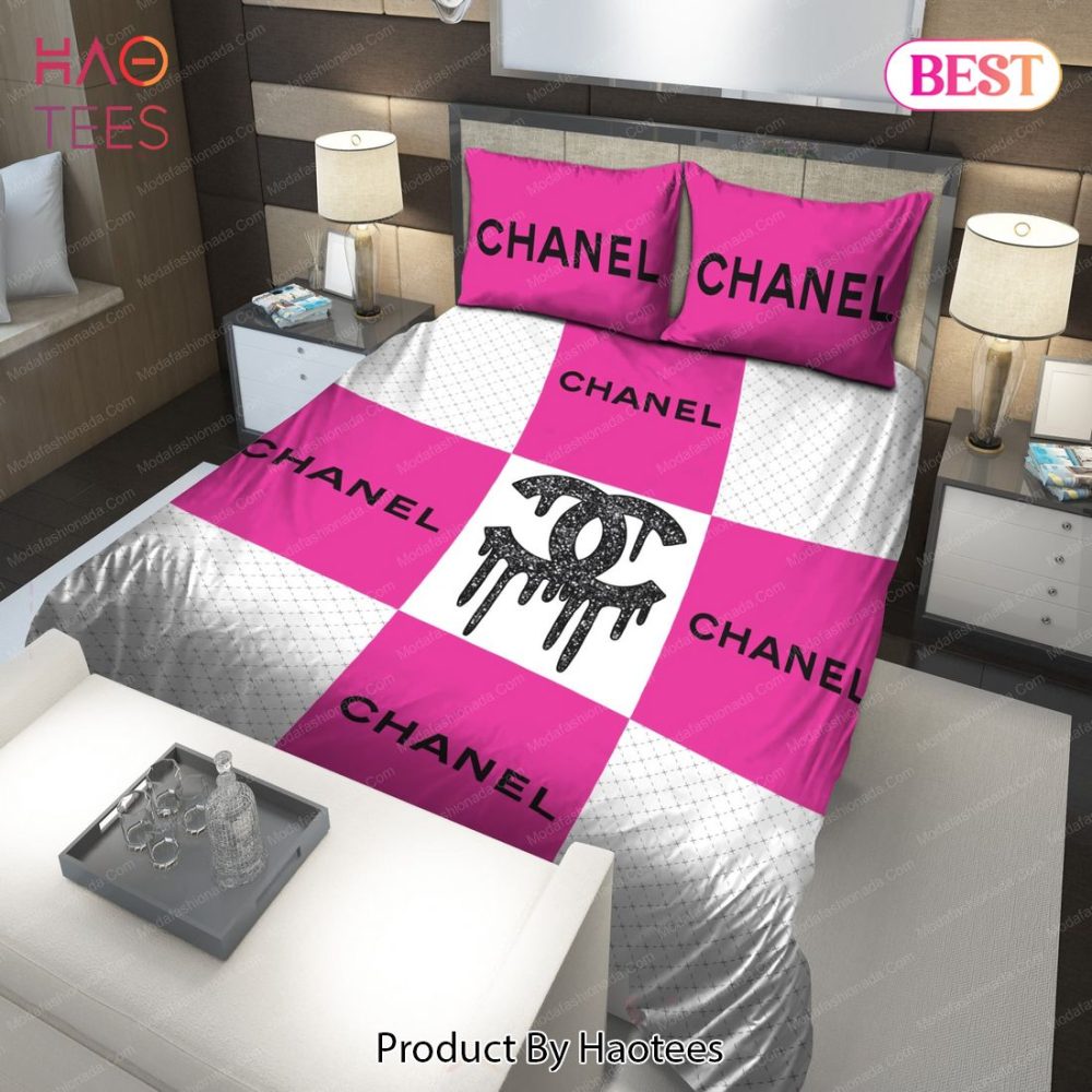 Pink Chanel Bedding Sets Bed Sets, Bedroom Sets