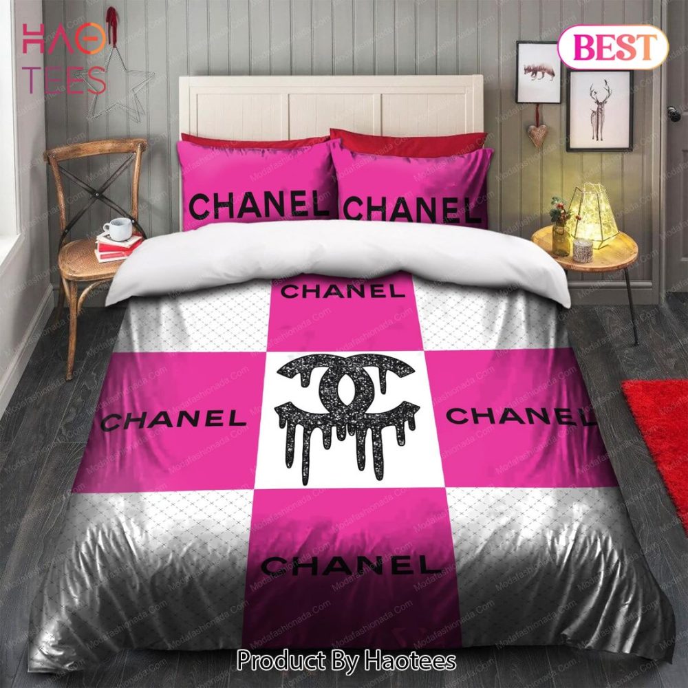 Pink Chanel Bedding Sets Bed Sets, Bedroom Sets