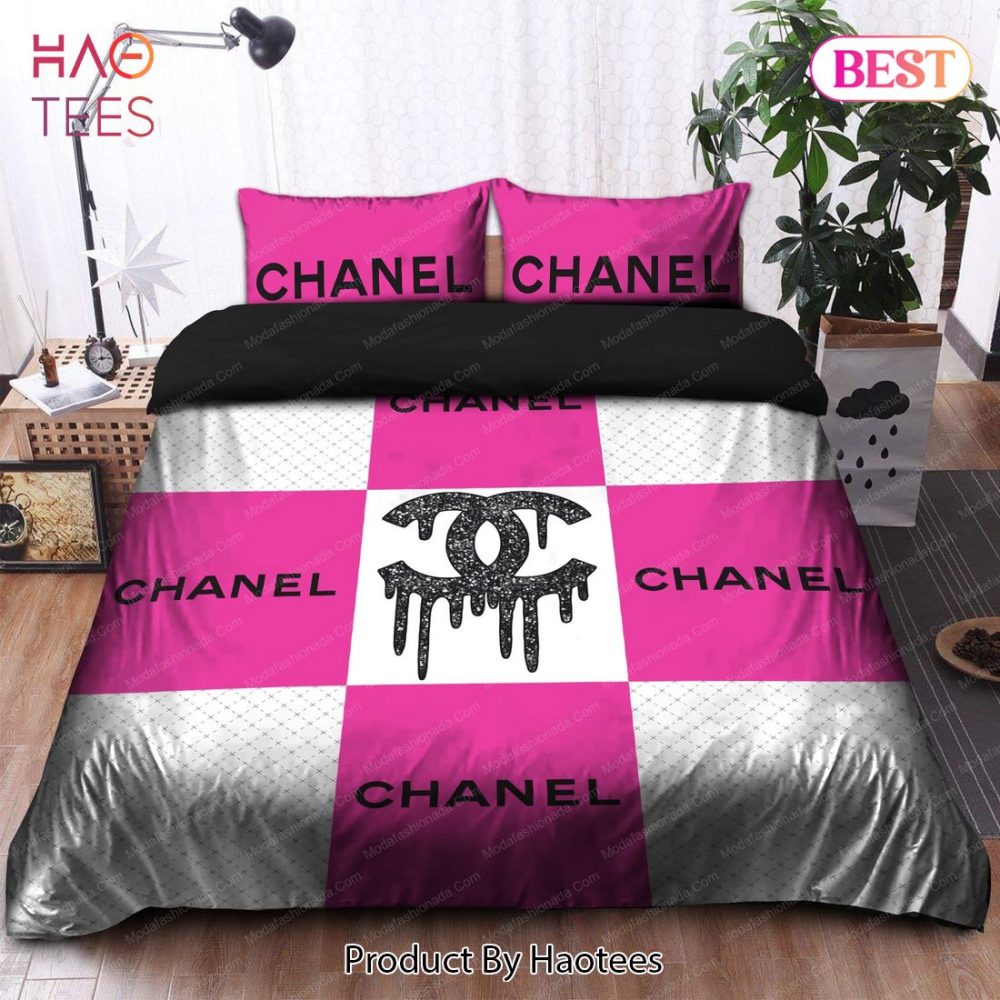 Pink Chanel Bedding Sets Bed Sets, Bedroom Sets