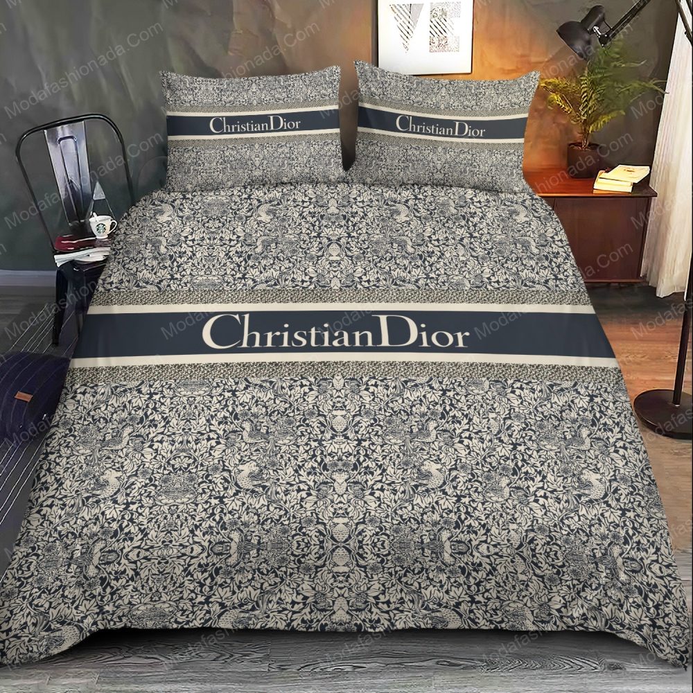 Christian Dior Antique Stonework Seamless Pattern Bedding Sets