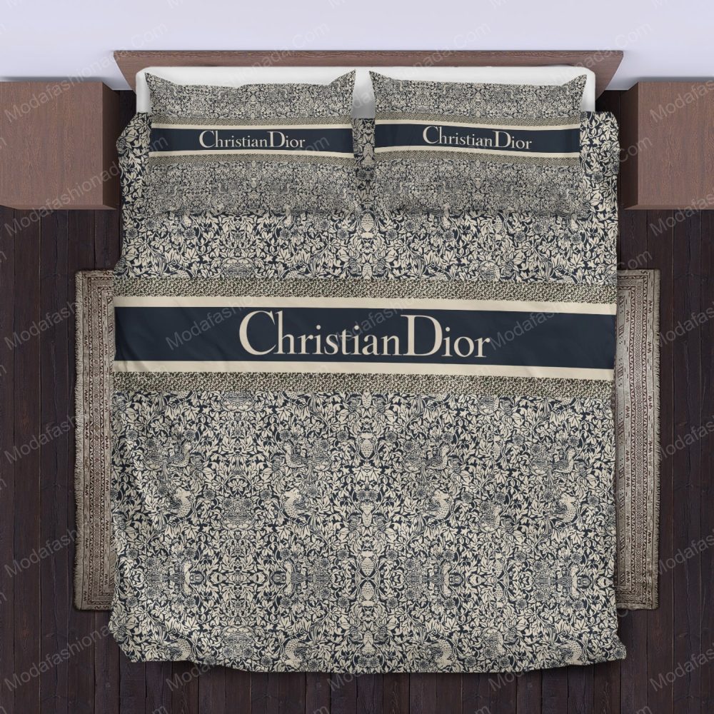 Christian Dior Antique Stonework Seamless Pattern Bedding Sets