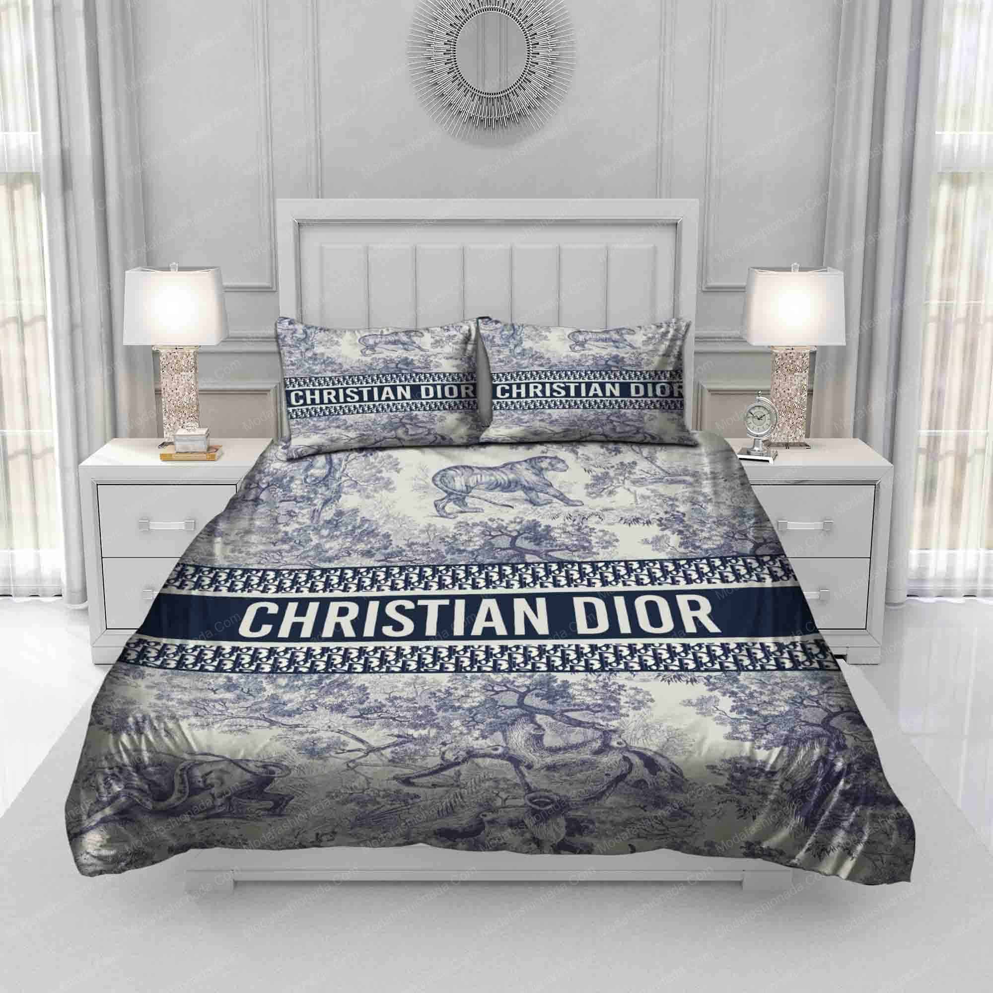 Christian Dior Tiger Bedding Sets