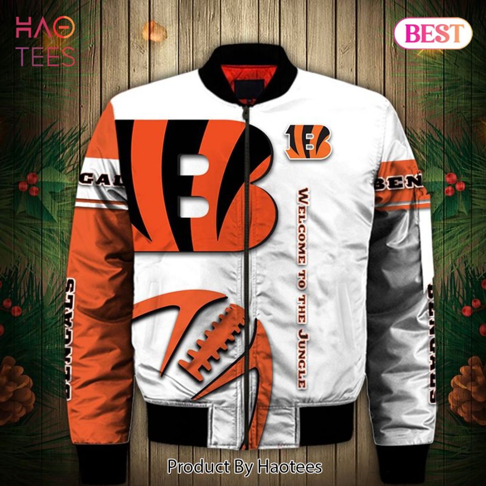 Men'S Football Team Graphic Bomber Jacket - Bold Style, Perfect Gift For Fans