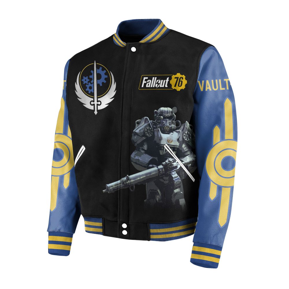 Official Fallout 76 Vault-Tec Bomber Jacket – Limited Edition Gaming Apparel