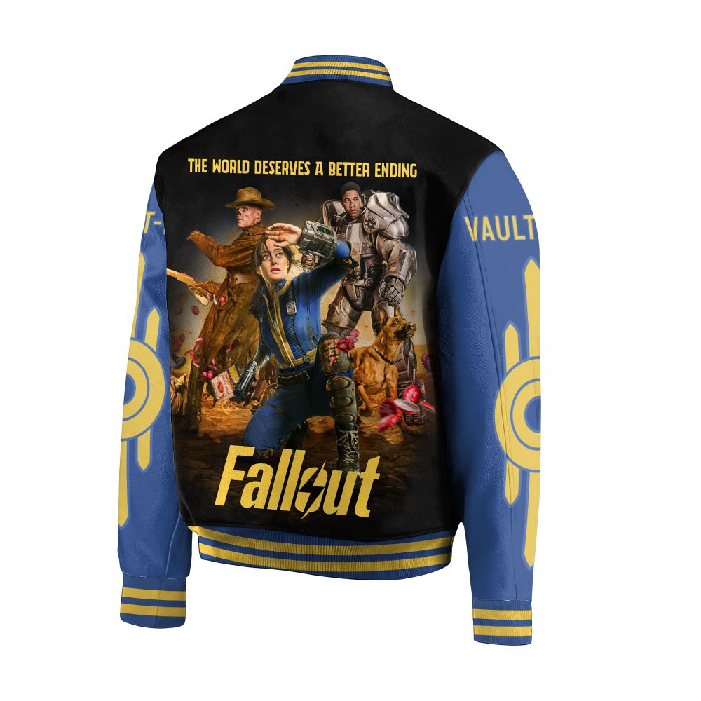 Official Fallout 76 Vault-Tec Bomber Jacket – Limited Edition Gaming Apparel