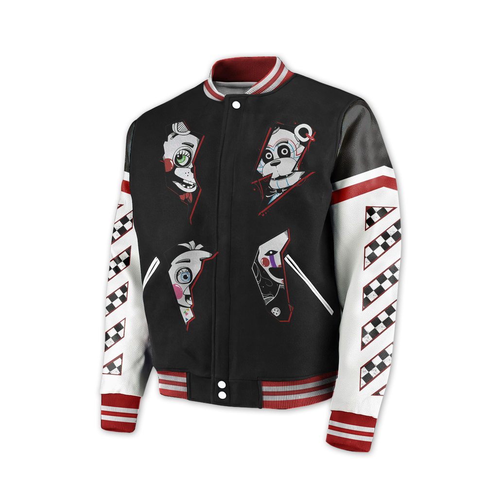 Freddy Fazbear Varsity Jacket - Stylish Gamer Wear For Fans - Limited Edition