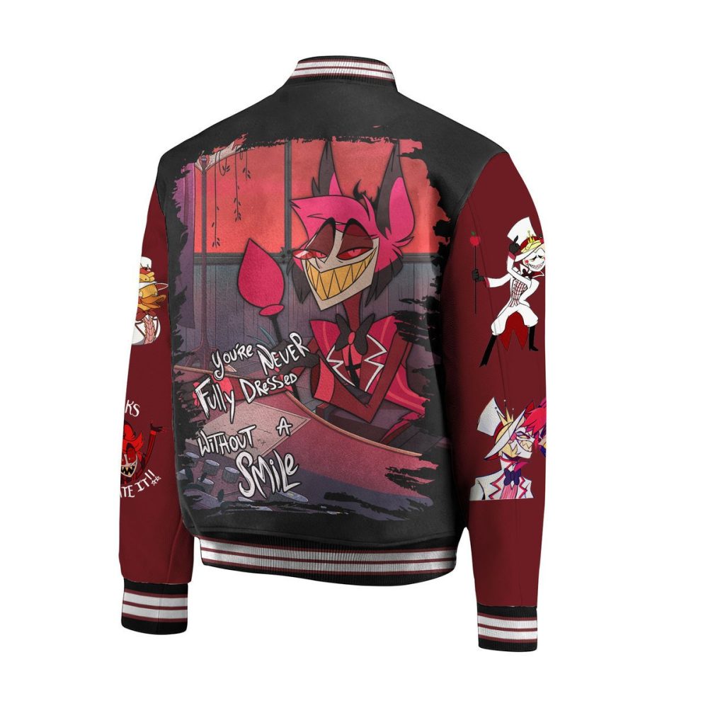 Stylish Cartoon Varsity Jacket - Vibrant Graphics, Unique Design, Perfect For Fans!