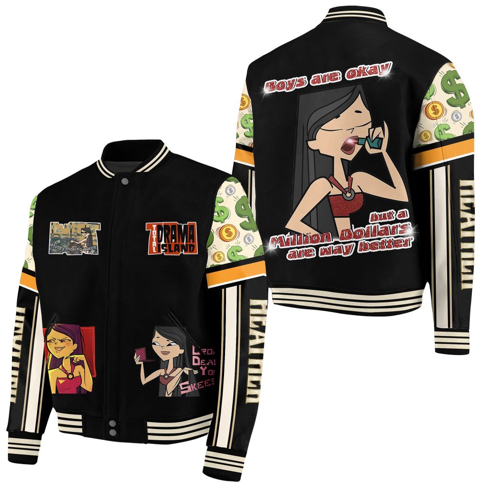 Trendy Cartoon Graphic Jacket – Unique Design, Perfect For Fans &amp; Fashion Lovers!