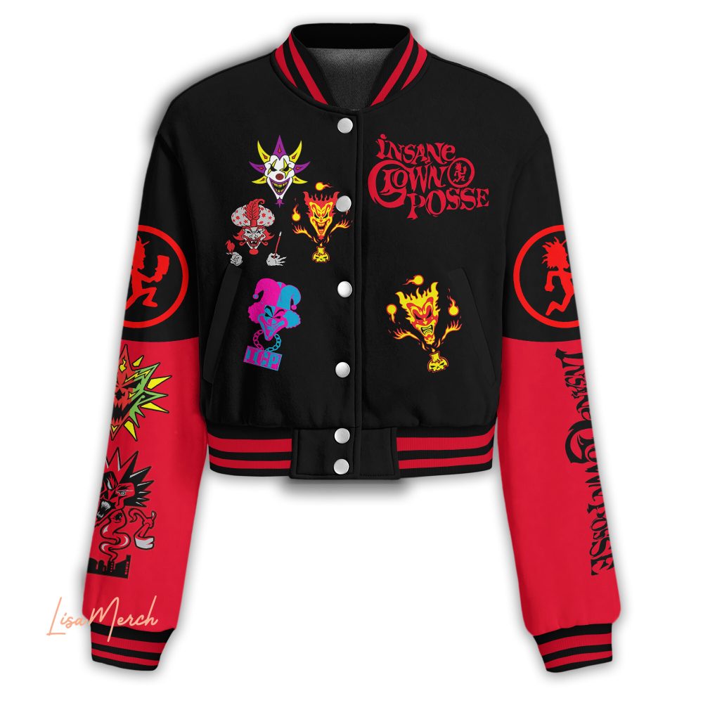 Limited Edition Insane Clown Posse Fearless Fred Fury Jacket - Bold Red &amp; Black Design