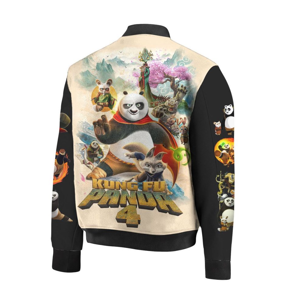 Kung Fu Panda 4 Varsity Jacket – Limited Edition, Stylish &amp; Cozy Fan Favorite