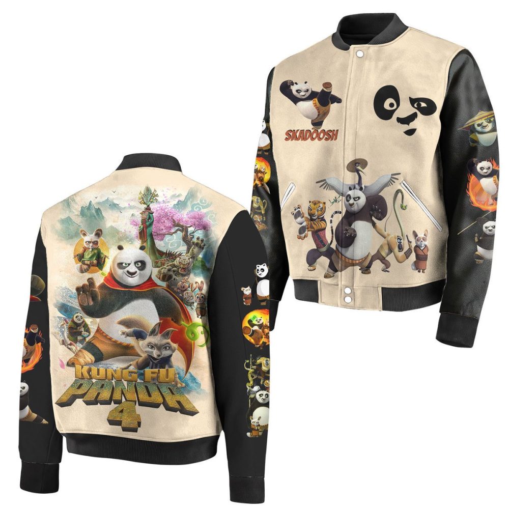 Kung Fu Panda 4 Varsity Jacket – Limited Edition, Stylish &amp; Cozy Fan Favorite