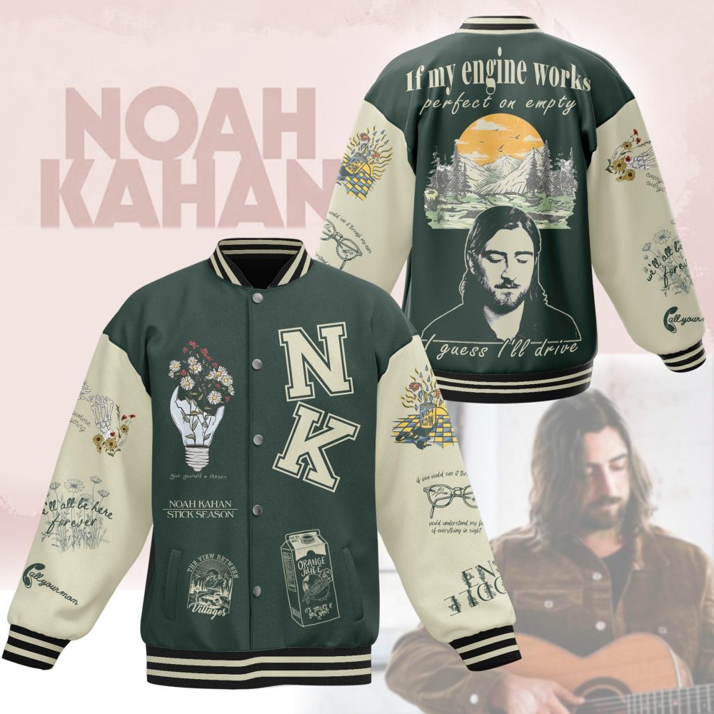 Noah Kahan New Bomber Baseball Jacket For Fan