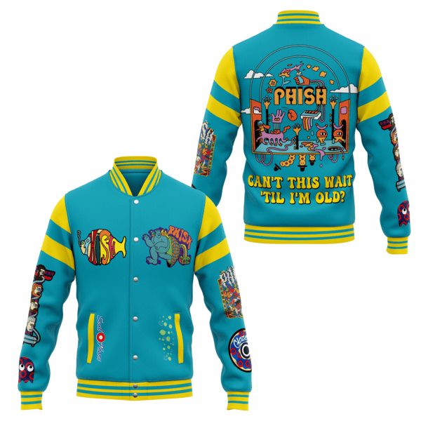 Phish New Bomber Baseball Jacket For Fan