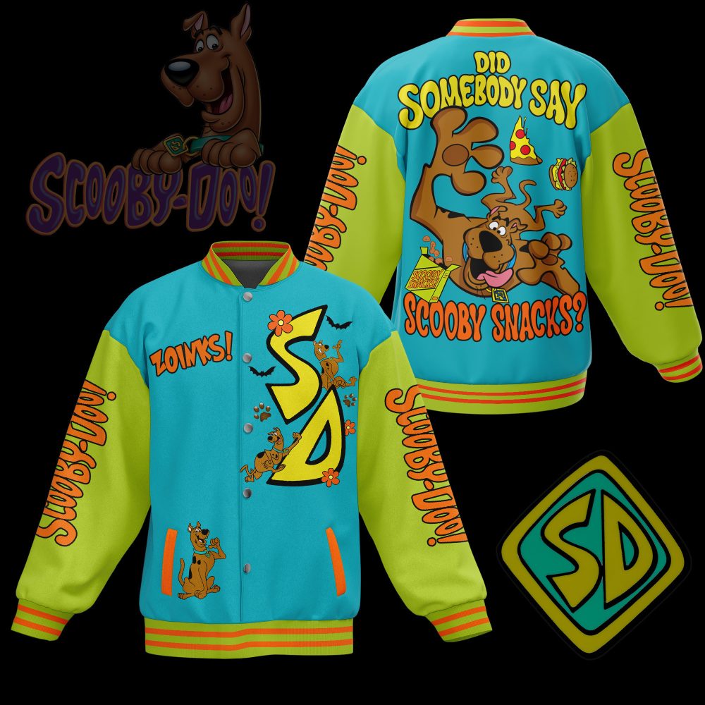 Scooby-Doo New Bomber Baseball Jacket For Fan