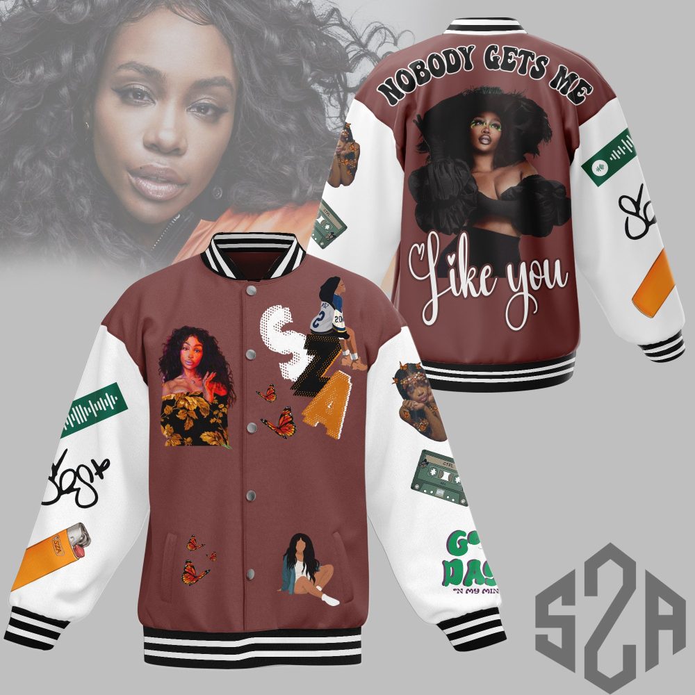Sza New Bomber Baseball Jacket For Fan