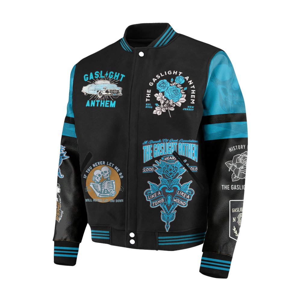 Gaslight Anthem Band Varsity Jacket - Stylish Music Fan Apparel With Iconic Designs