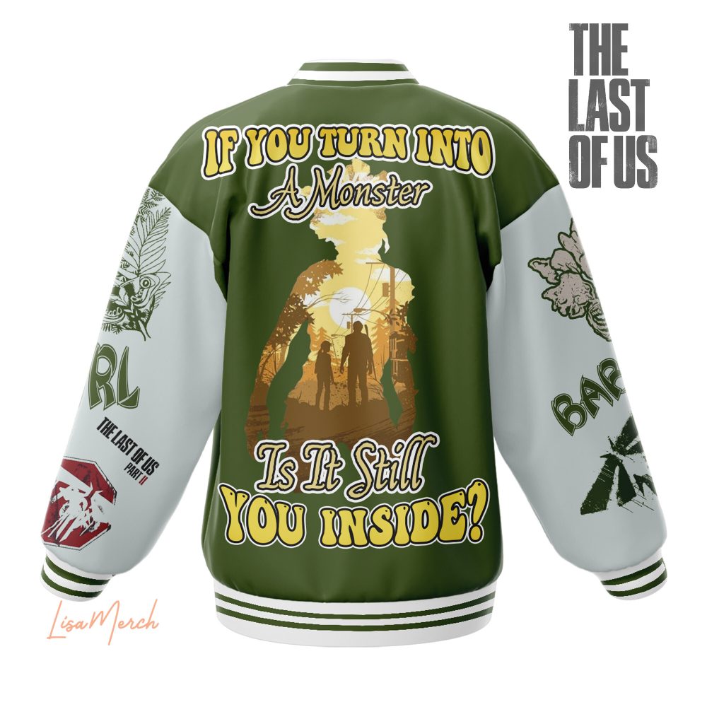 Epic 'The Last Of Us' Varsity Jacket – Limited Edition Gamer Apparel