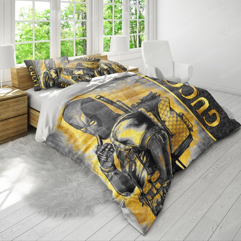 Deadpool Gucci Bedding Sets
