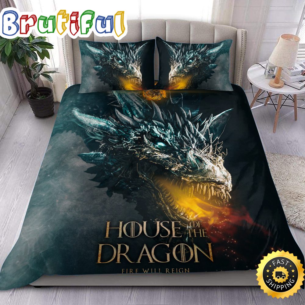 Fire Will Reign Game Of Thrones Bedding Set