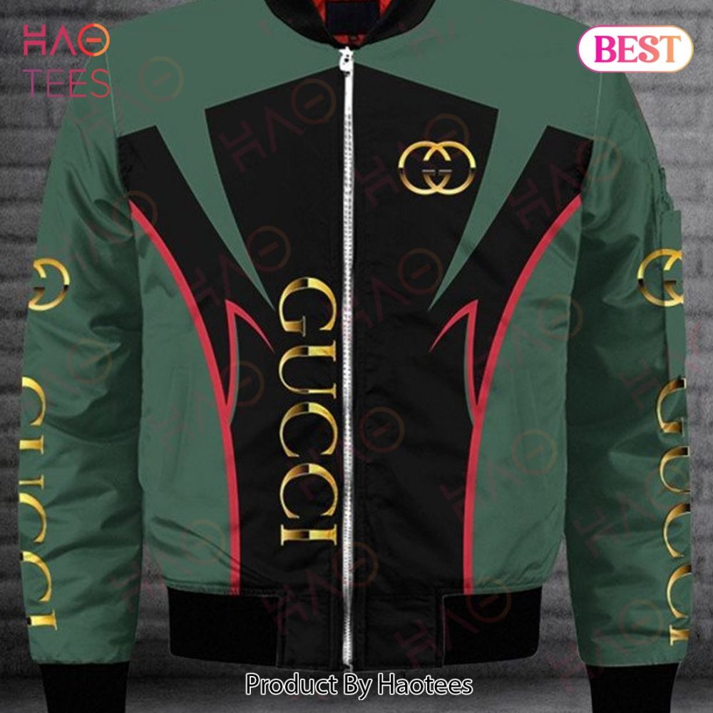 Stylish Green &amp; Black Bomber Jacket - Trendy Streetwear Outerwear For Men