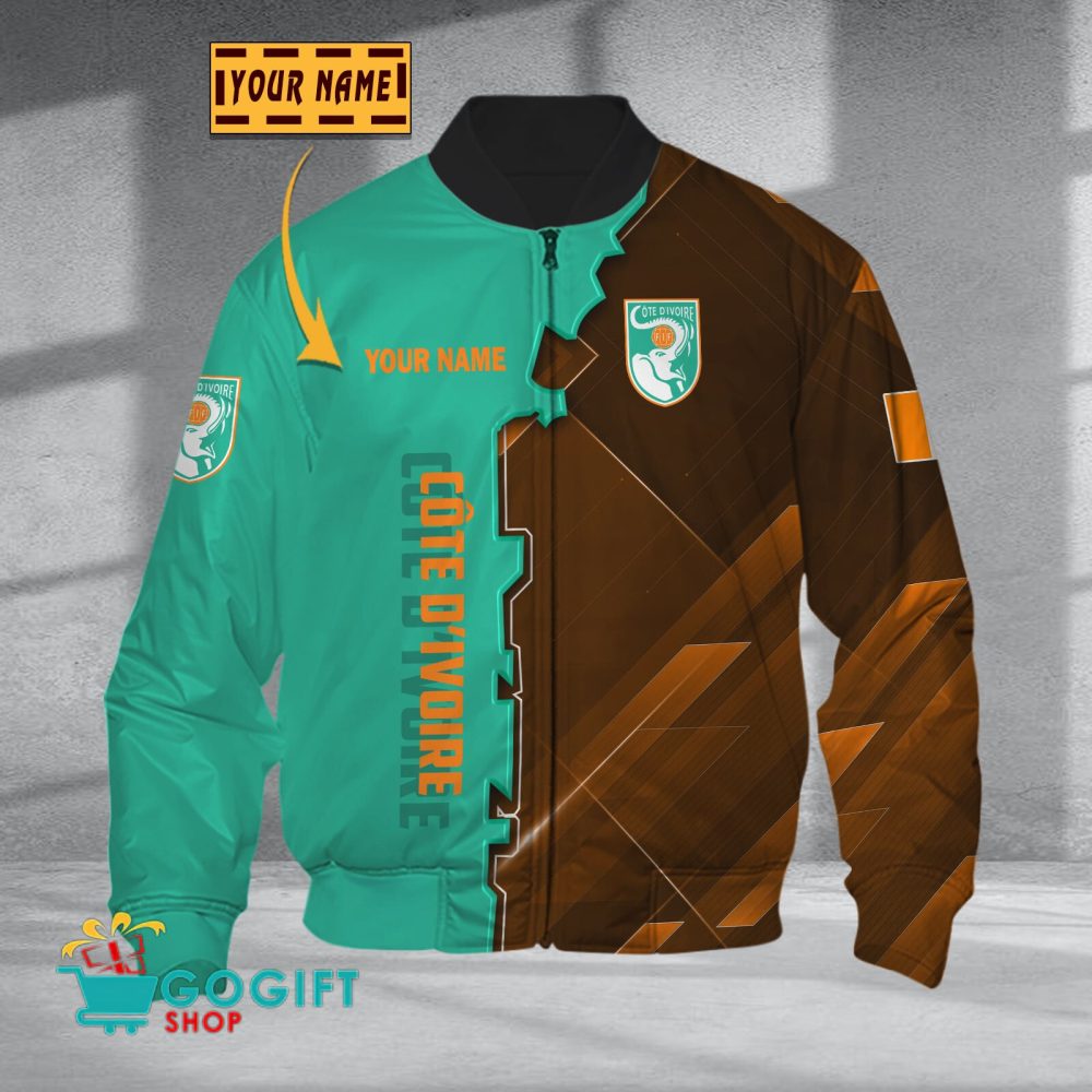 Cote D'Ivoire National Soccer Team Bomber Jacket