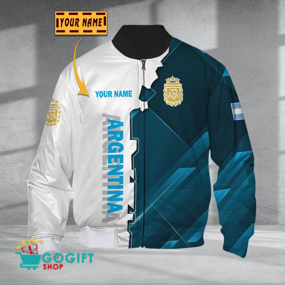 Argentina National Soccer Team Bomber Jacket