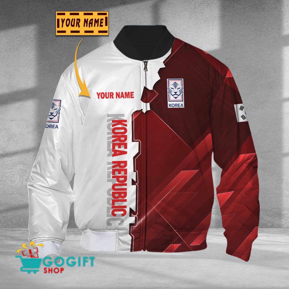 Korea Republic National Soccer Team Bomber Jacket