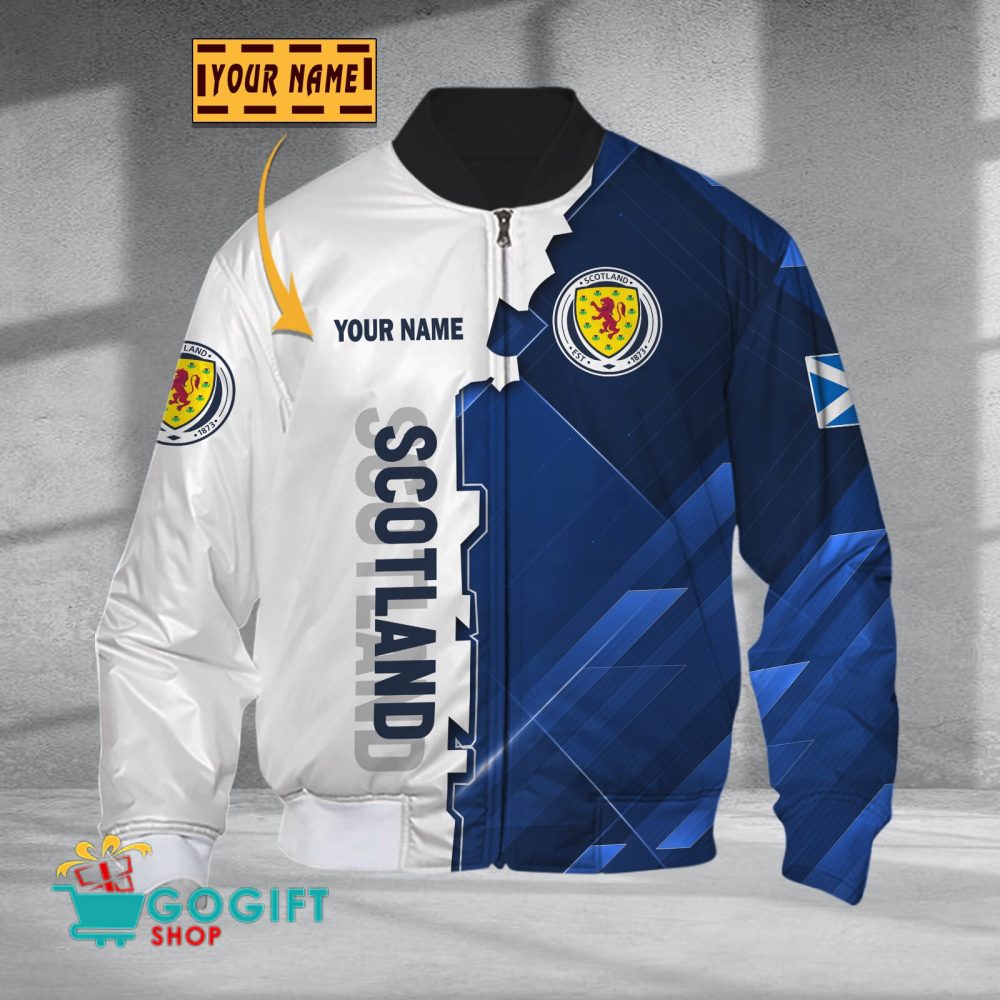 Scotland National Soccer Team Bomber Jacket