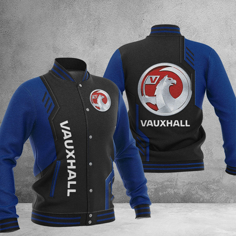 Vauxhall Dmhj0741 Baseball Jacket Logo Baseball Varsity Jacket