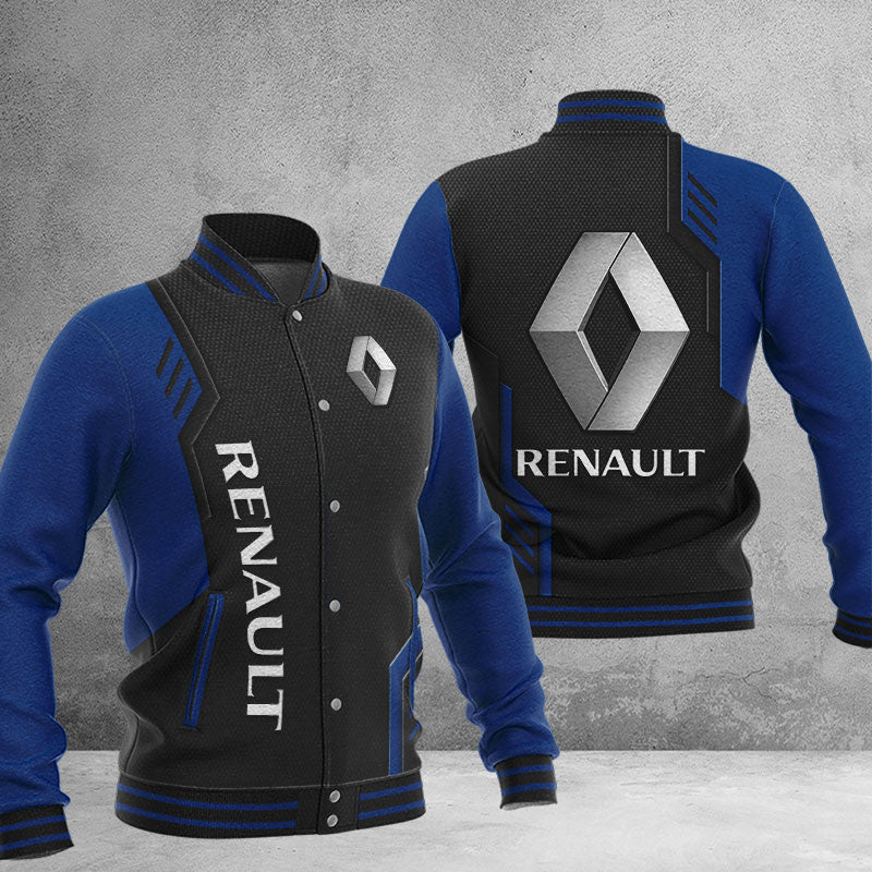Renault Dmhj0726 Baseball Jacket Logo Baseball Varsity Jacket