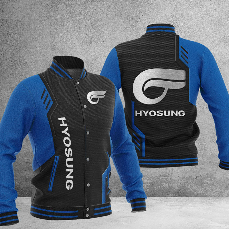 Hyosung Dmhj0760 Baseball Jacket Logo Baseball Varsity Jacket