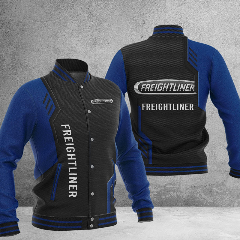 Freightliner Dmhj0822 Baseball Jacket Logo Baseball Varsity Jacket