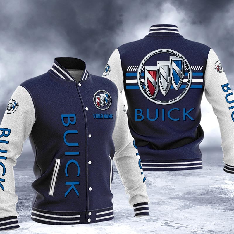 Buick Dmhj1500 Logo Baseball Varsity Jacket