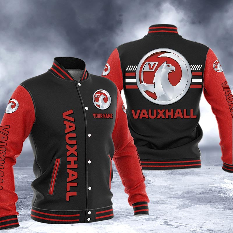 Vauxhall Dmhj1564 Logo Baseball Varsity Jacket