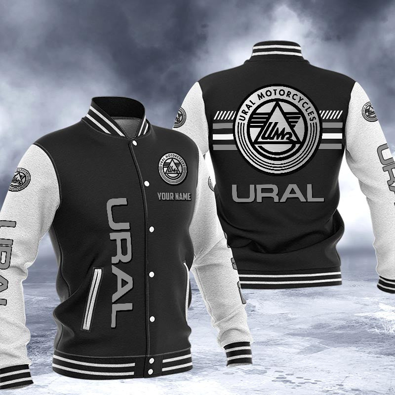 Ural Dmhj1605 Logo Baseball Varsity Jacket